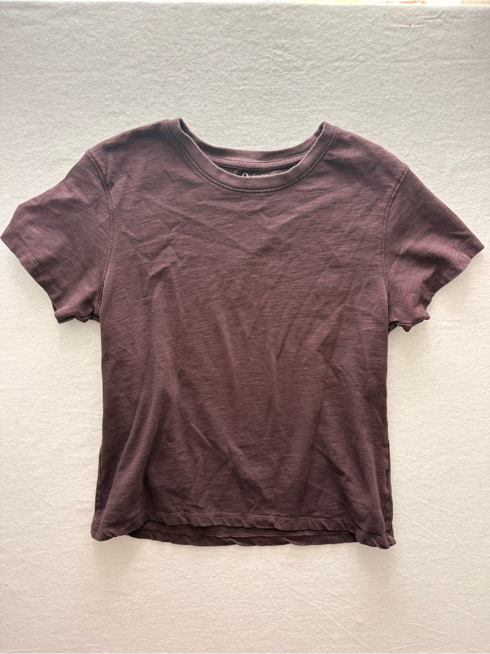 Quince Short Sleeve Crewneck Tee